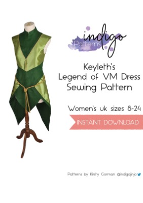 Keyleth Cosplay Sewing Pattern Legend of Vox Machina Keyleth - Etsy