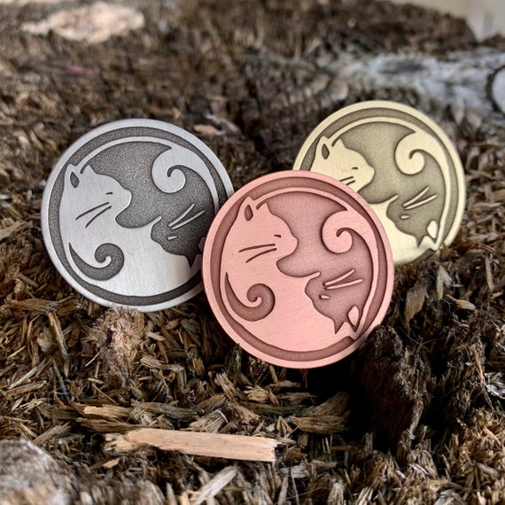 Cat Yin-Yang Pendant