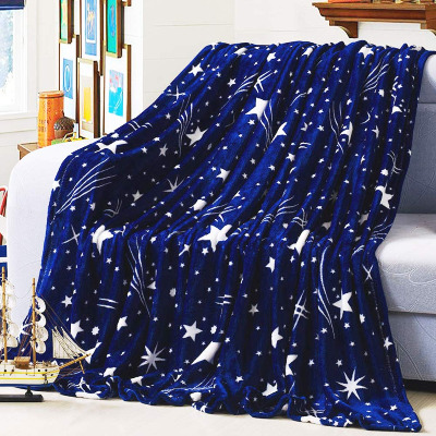 Blue Star Throw