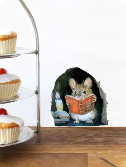 1pc Rat Wall Sticker