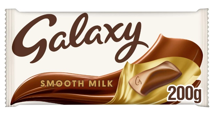 Galaxy Smooth Milk Chocolate Bar for Sharing, 200g