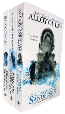 Brandon Sanderson Mistborn Novel Series 3 Books Collection Set (Shadows of Self, The Alloy of Law, The Bands of Mourning)