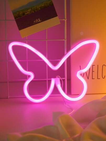 1pc Butterfly Shaped Neon Light