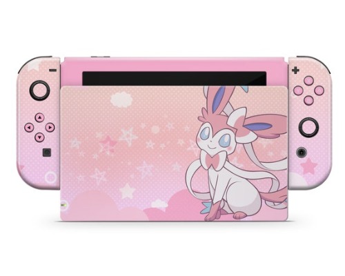 Pokemon Sylveon Nintendo Switch Skin Cute Pink Girly Clouds | Etsy UK
