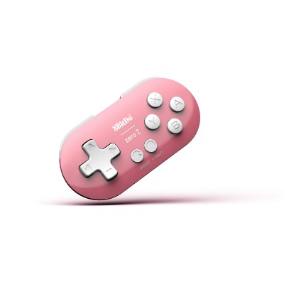 8Bitdo Zero 2 Bluetooth Gamepad for Switch, PC, Macos, Android (Pink Edition) (Nintendo Switch//)