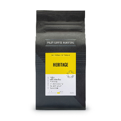 Pilot Coffee Roasters Heritage Signature Espresso Blend, Whole Coffee Beans, Espresso Beans, 340 Gram