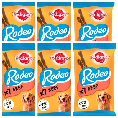 Rodeo Dog Chews 6 Pack (42 treats) (Chicken)