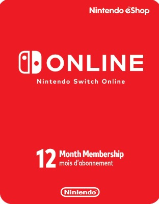 Nintendo Switch Online 12-Month Individual Membership - Switch [Digital Code]