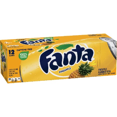 FANTA PINEAPPLE BLIK USA 12x355ml