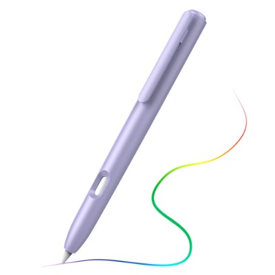 TiMOVO Pencil Holder Case Fit Apple Pencil 2nd Generation, Anti-Scratch Retractable Protective Tip Cap Case Fit iPad Mini 6 2021, iPad Air 4 2020, iPad Pro 11/12.9(2021/2020/2018) - Taro Purple