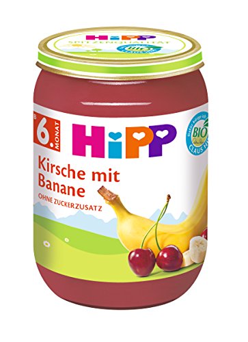 6x HiPP Kirsche mit Banane, 6er Pack 