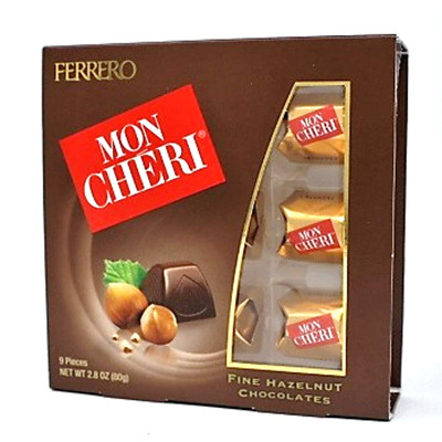 Ferrero Mon Cheri Hazelnut Chocolates 9 pieces (1)