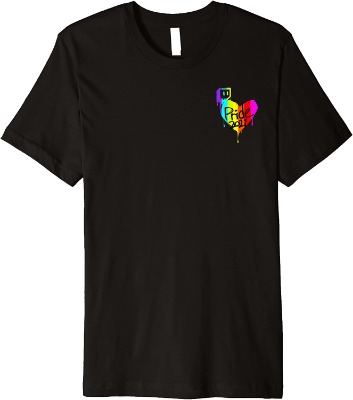 Twitch Pride 2021 Black Premium T-Shirt