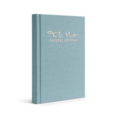 The 6-Minute Success Journal | Daily Planner, Organiser | Achieve Your Goals with more Motivation, Mindfulness & Focus | Premium Quality, A5, Undated
