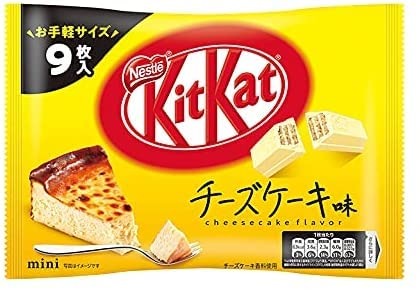 Japanese Kit Kat mini cheesecake flavor 
