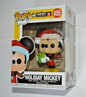 Funko Pop! DISNEY MICKEY'S 90 TH/Holiday MICKEY n. 455 VINILE personaggio circa 10  | eBay