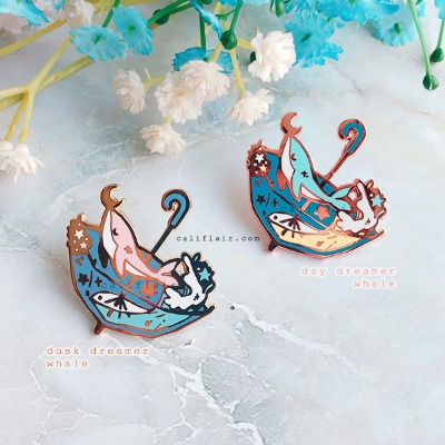 the cutest whale pins !!