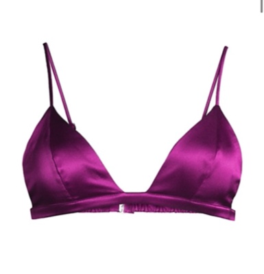Fleur du Mal Luxe Triangle Bra