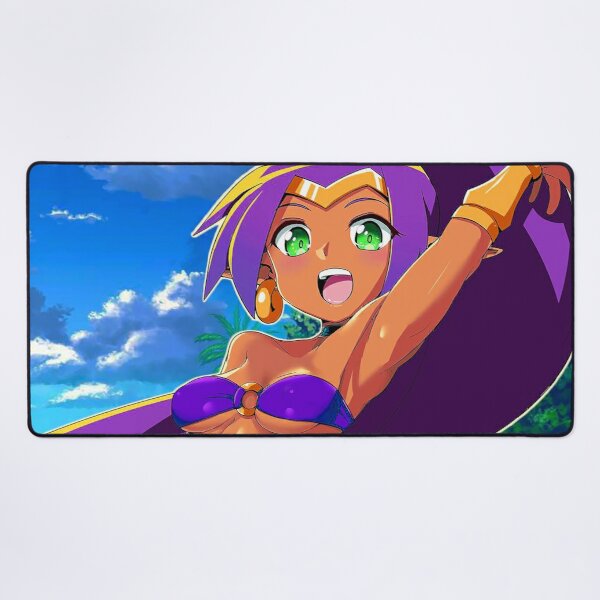 Celebration Shantae Purple Mouse Pad by Gamerguy800