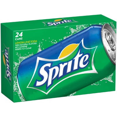 Sprite Lemon Lime Soda Soft Drinks, 12 Fl Oz per can, 24 Pack, 288 Fl Oz