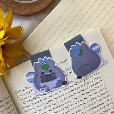 Totoro Studio Ghibli Magnetic Paper Bookmark | Etsy