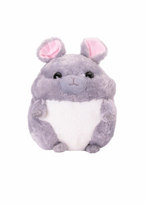 Amuse  Gray Mochimaru Mouse Plush