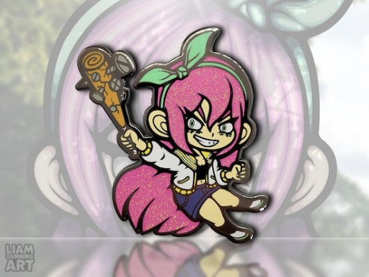 OMORI  Aubrey Glitter Enamel Pin LIMITED EDITION | Etsy