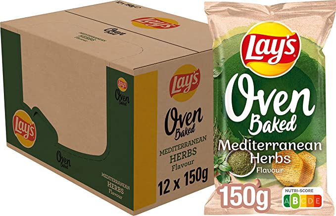 Lay's Oven Baked Chips Meditteranean Herbs