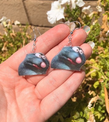 Remy Gagging From Ratatouille Dangle Earrings | Etsy