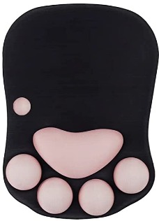 Bean mouse pad