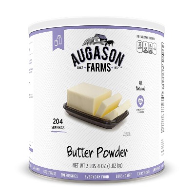 Augason Farms Butter Powder 2 lbs 4 oz No. 10 Can