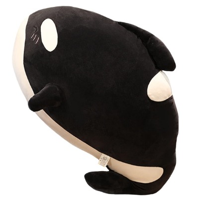 Oceania Giant Orca Blackfish Plush Blue Whale 23.6'' Long Big Killer Whale Soft Hugging Pillow, Decker Whale Shark Plushie Stuffed Animal Marine Life Fish Gifts