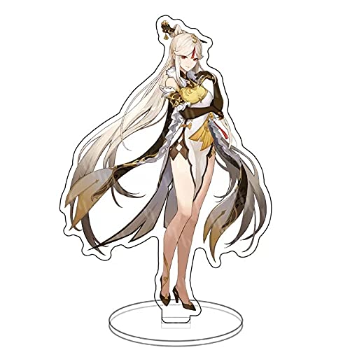 Genshin Impact Characters Acrylic Stand Figure,Colorful and Exquisite Character Design for Game Fans' Collection (Ningguang)