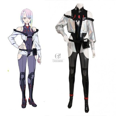 Buy Cyberpunk Edgerunners 2077 Lucy Halloween Cosplay Costume - RoleCosplay.com
