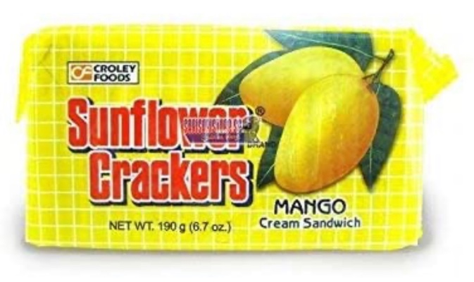 Croley Sunflower Crackers Mango Flavor