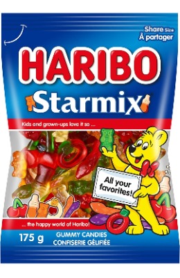 Haribo Starmix Gummy Candy, Mix of Fruity Flavours, No Artificial Colours - 175g Bag : Amazon.ca: Grocery & Gourmet Food