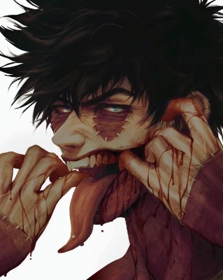 Dabi MHA Art Print | Etsy