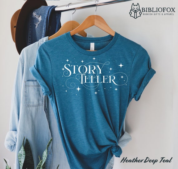 STORYTELLER T-shirt for Author Gift for Writer | Etsy