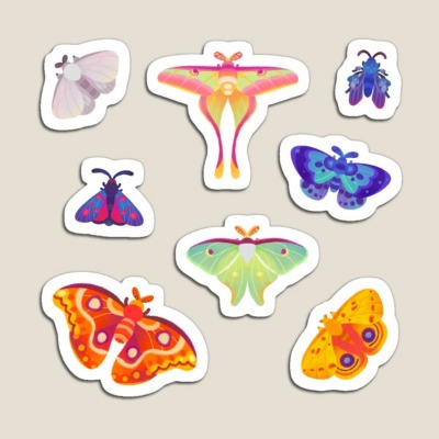 Moth Magnet by pikaole