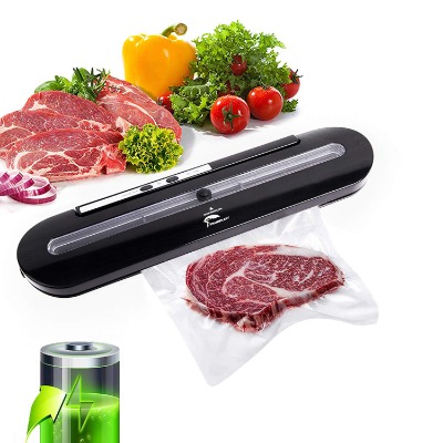 Vacuüm Sealer Machines, USB Draagbare Voedsel Savers Vacuüm Machines, Keuken Automatische Voedsel Verzegeling, voor Droog en Vochtig Voedsel Verse Behoud  Opslag, Gemakkelijk schoon te maken, Inclusief 10 stks Sealer Tassen