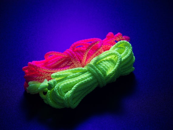 8m UV blacklight Reactive Bondage Rope for Shibari and BDSM | Etsy Canada