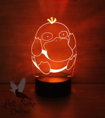 Psyduck  Pokemon LED Lamp | Etsy UK