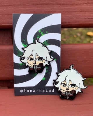 Servant Komaeda Hard Enamel Pin | Etsy