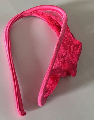 Men's C Shape String Panty Mix Color (Lace Rose) at Amazon Men’s Clothing store