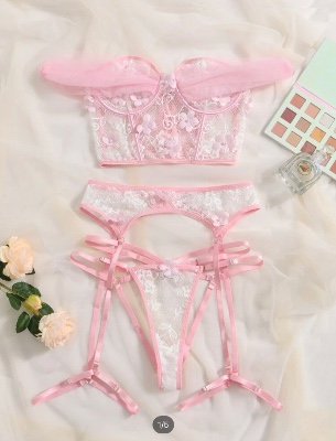 princess lingerie corset set