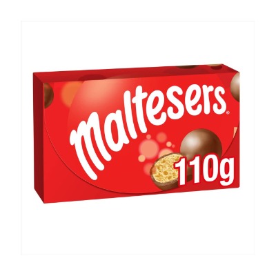Maltesers Chocolate Gift Box, Christmas Chocolate Gift, Stocking Fillers, Sharing Pack, 110g