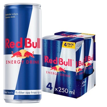 Red Bull Red Bull Energidrikk 4x250 ml