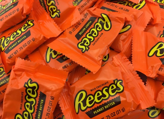 REESE'S Peanut Butter Cups, Milk Chocolate, Snack Size (Pack of 2 Pounds)