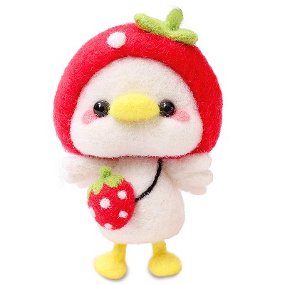 Needle Felting Kit with Instruction, Complete Needle Felting Tools and Supplies Includes Wool Roving, Foam Mat, Needle Felting Basic Tools for Kids and Starters DIY Felting