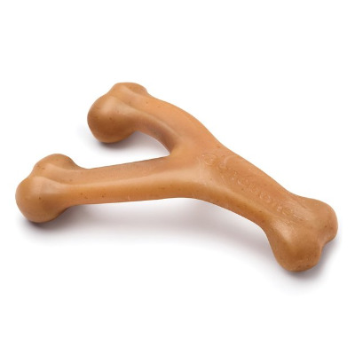 BENEBONE Rotisserie Chicken Flavor Wishbone Tough Dog Chew Toy, Large - Chewy.com